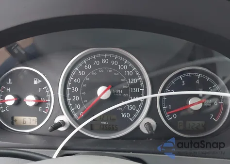 2006 Chrysler Crossfire Limited из США, поврежденный, VIN 1C3AN69L76X061338